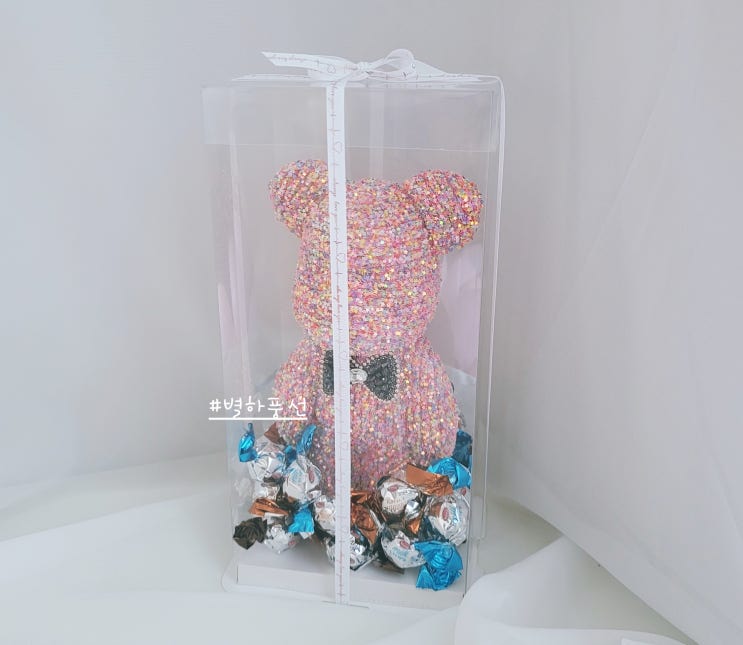  발렌타인데이 선물로 좋은 곰돌이 피규어 입고 안내