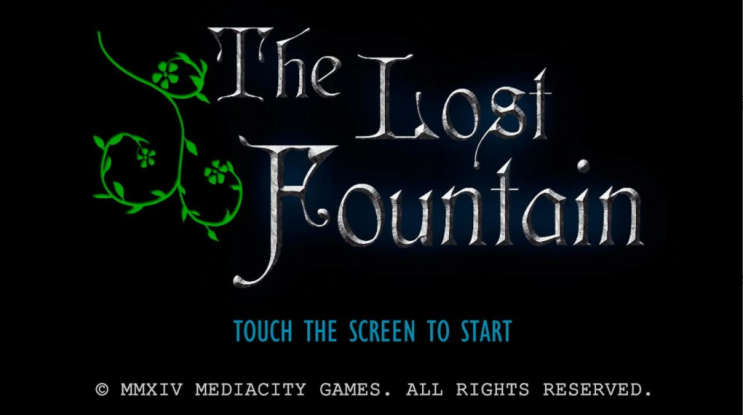  안드로이드용 고전 스타일 어드벤쳐게임 무료정보(The Lost Fountain)