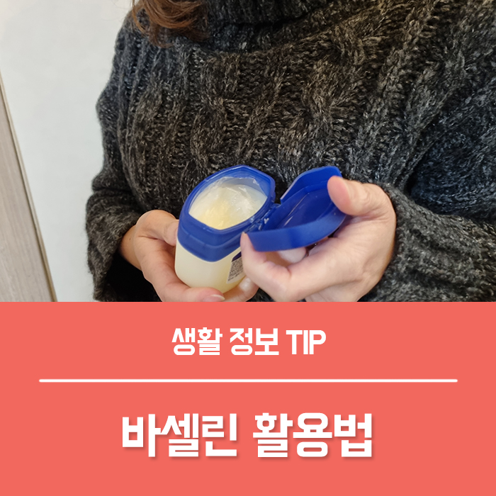  바셀린 효능 유통기한 핸드크림 대용 다양한 활용법