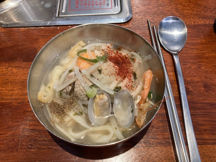  우동같은 맛, 양재 칼국수 :: 유성칼국수