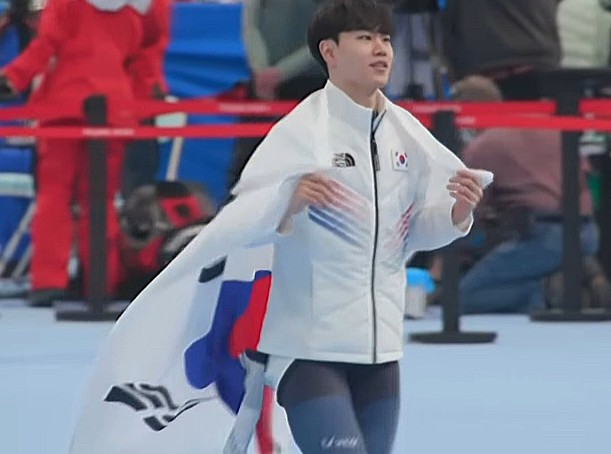 [올림픽] 쇼트트랙 보다 먼저 나온 한국 김민석 첫 메달…