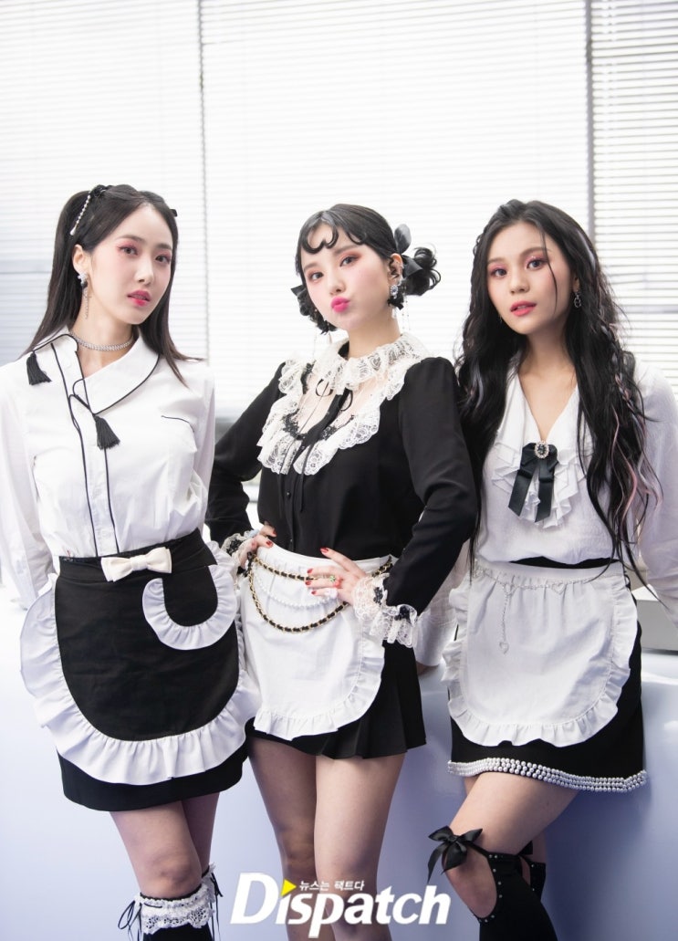 그룹 비비지 은하 신비 엄지, 신곡 '밥 밥' 뮤직비디오 촬영장 공개 그룹 비비지 은하 신비 엄지, 신곡 '밥 밥' 뮤직비디오 촬영장 공개