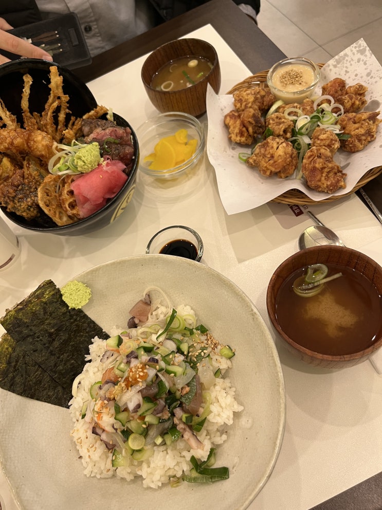 [서울 맛집/영등포구 맛집/영등포 신세계 타임스퀘어 맛집] "온기정" 일식 텐동, 덮밥 맛집!!