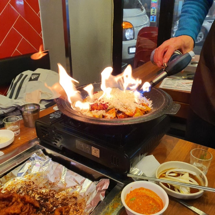  안지랑 맛집 직화 구이 성주막창 곱창