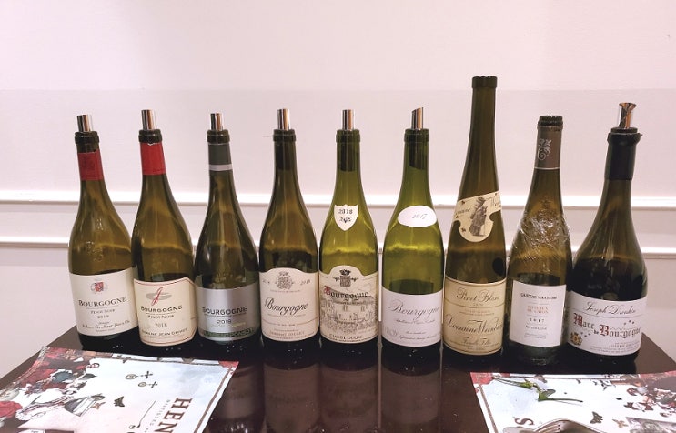  Bourgogne Top Domaine Legional, 유명 생산자 부르고뉴 레지오날 모임 후기