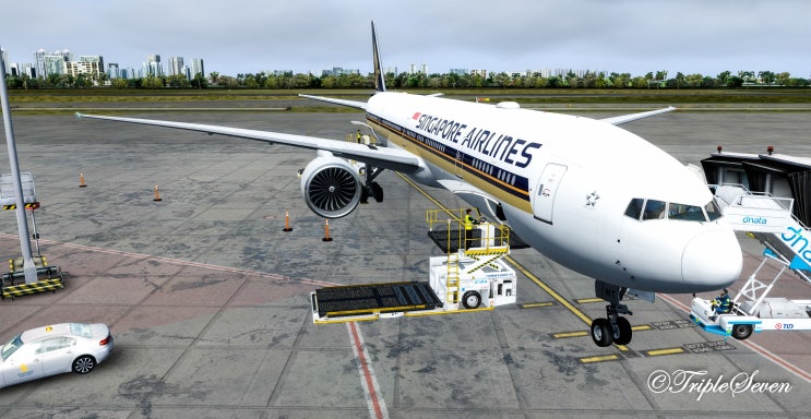  [비행시뮬] 19시간! 세계에서 가장 긴 노선은? 싱가폴 항공 B777-300ER 싱가폴 - 뉴욕 논스톱 비행일지!