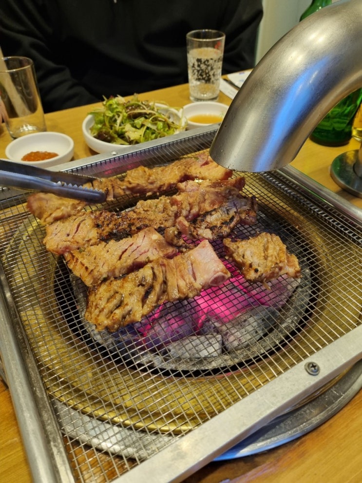 통영 가족외식하기 좋은 곳 도남가든 숯불갈비 맛집