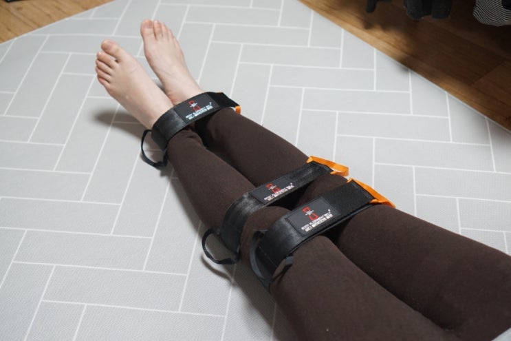  다리교정벨트 휜다리교정, 차이나는 양쪽다리 길이를 맞춰보자!(나는야 X자다리)