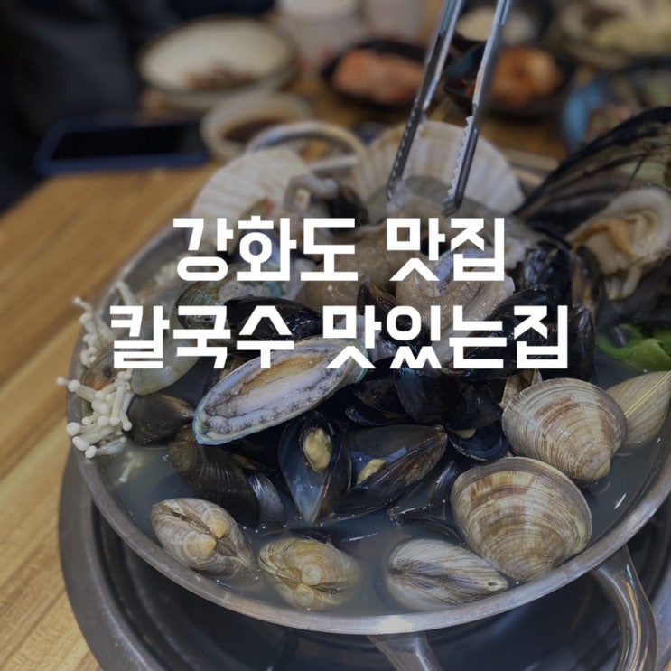  강화도 칼국수 맛집 칼국수 맛있는 집에서 도토리파전까지도 완벽한 곳