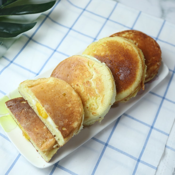 집에서 계란빵 만들기 : 맛있는 핫케이크 달걀빵 만드는법 (Ft. 가스불 사용) 빵요리 레시피, 아이들 간식