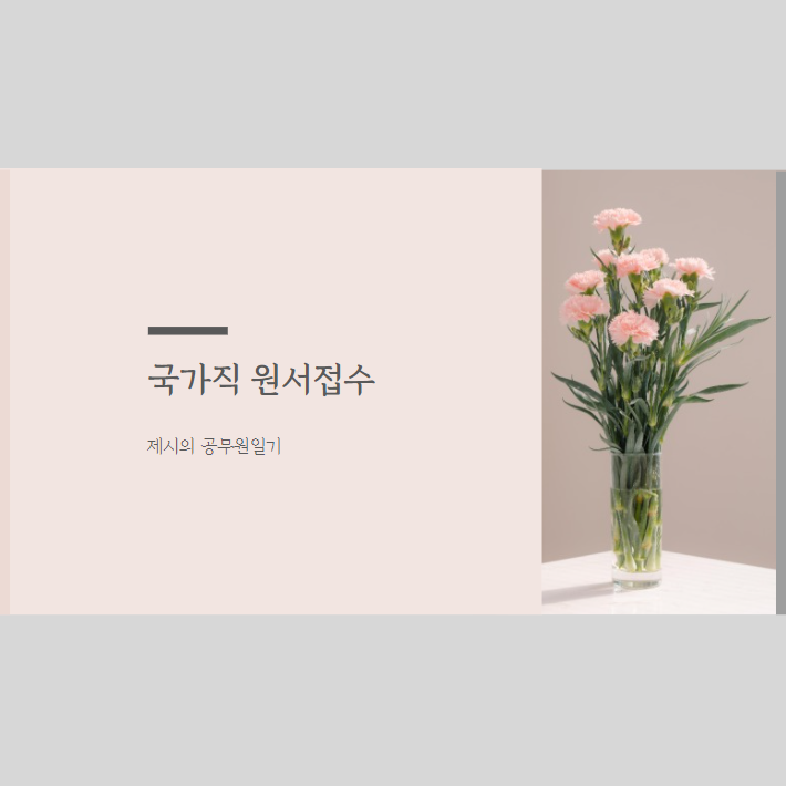  2022 국가직 원서접수