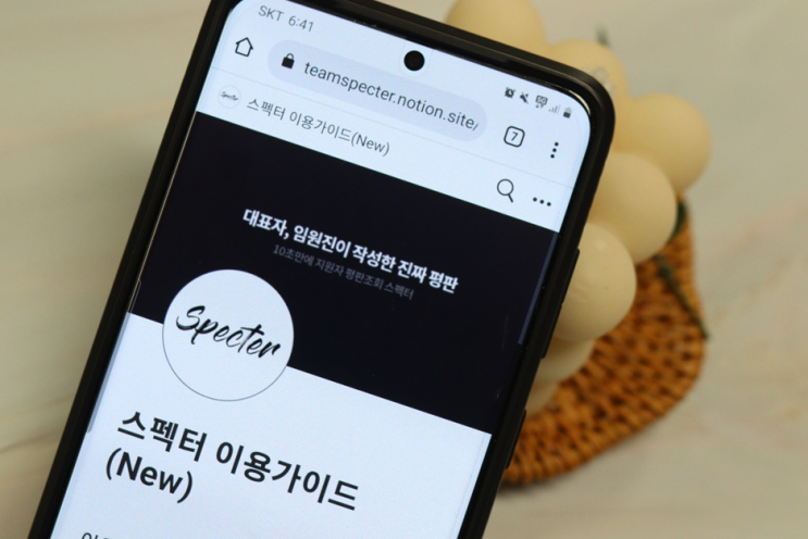  취업 이직 준비 평판관리에 좋은 스펙터 사용 후기