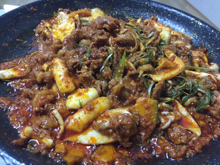  오리불고기 맛있다는 뚱보라식당 방문