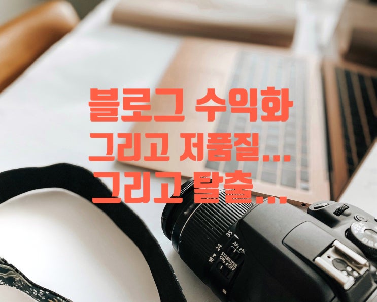  블로그 수익화로 저품질 후 탈출