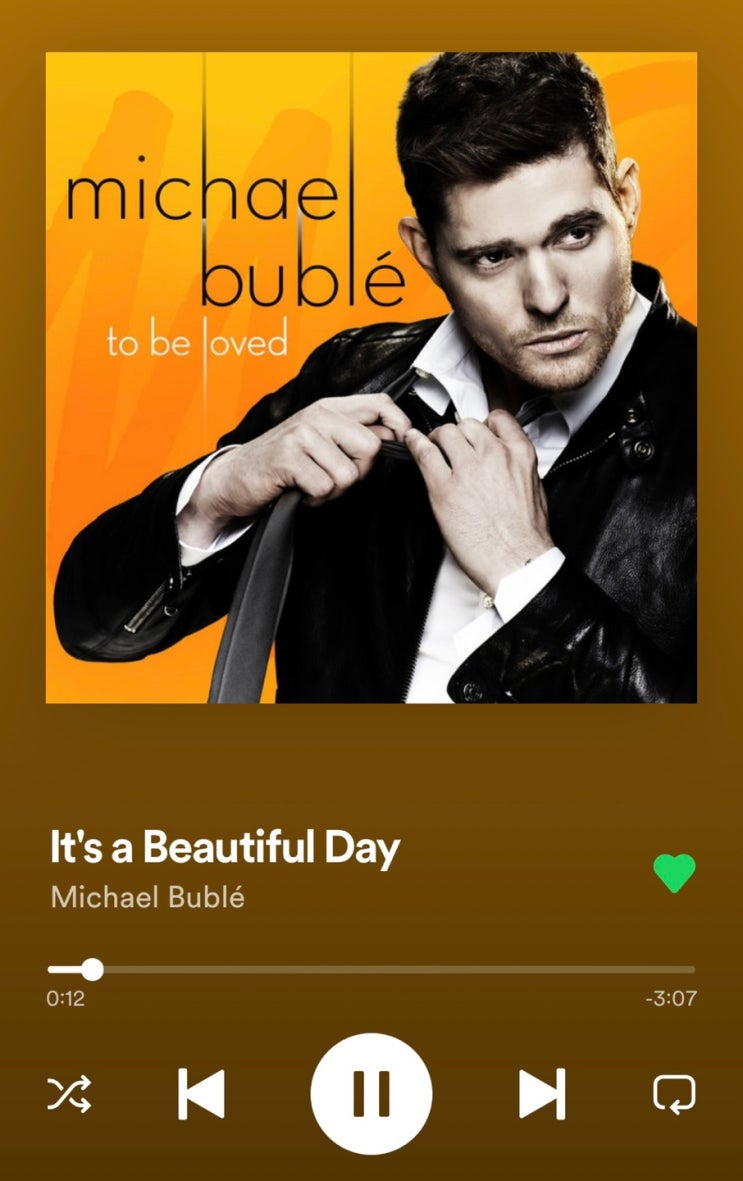  [해외] It's a Beautiful Day - Michael Buble (가사/듣기)