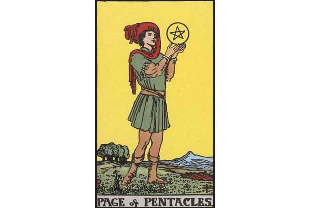  [타로공부] Page of Pentacles (동전 시종) 해석