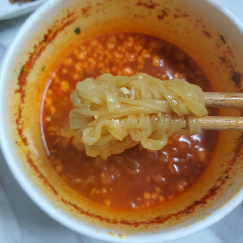 오뚜기 신상라면 순두부진짬뽕 라면