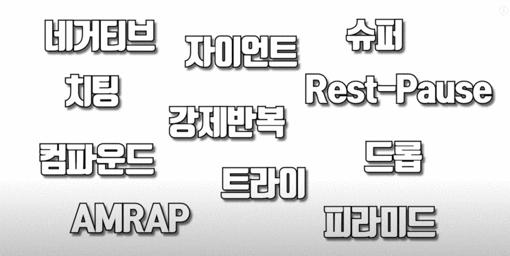  [광안리PT 광안리피티 유니크짐] 몸을 성장시키기 위한 8가지!!운동기법(세트법)에 대해 알아보자!<네거티비,치팅,슈퍼세트,강제반복,드롭세트,컴파운드세트,자이언트세트,트라이세트>
