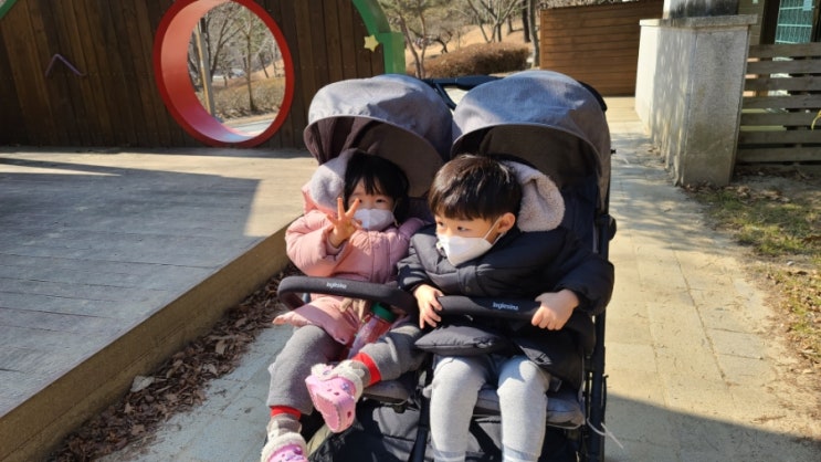  연년생 유모차 잉글레시나 쌍둥이 신생아 가능한 휴대용 절충형
