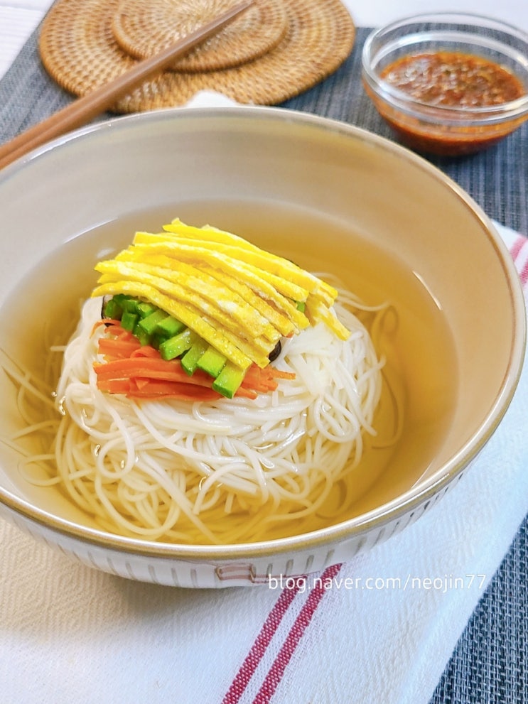 잔치국수 만들기 담백 깔끔한 국물맛 따뜻하게 즐기는 소면요리