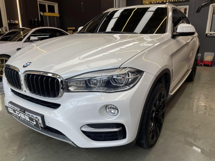  BMW X6 광주디테일링전문 [글로스제이]광주손세차