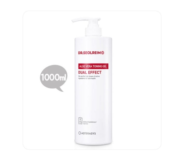 닥터설레임 듀얼이펙트 알로에베라 토닝젤 1000ml 닥터설레임 듀얼이펙트 알로에베라 토닝젤 1000ml