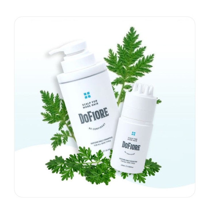  두피오레 데일리 탈모샴푸 500ml & 탈모부스터 120ml 2종