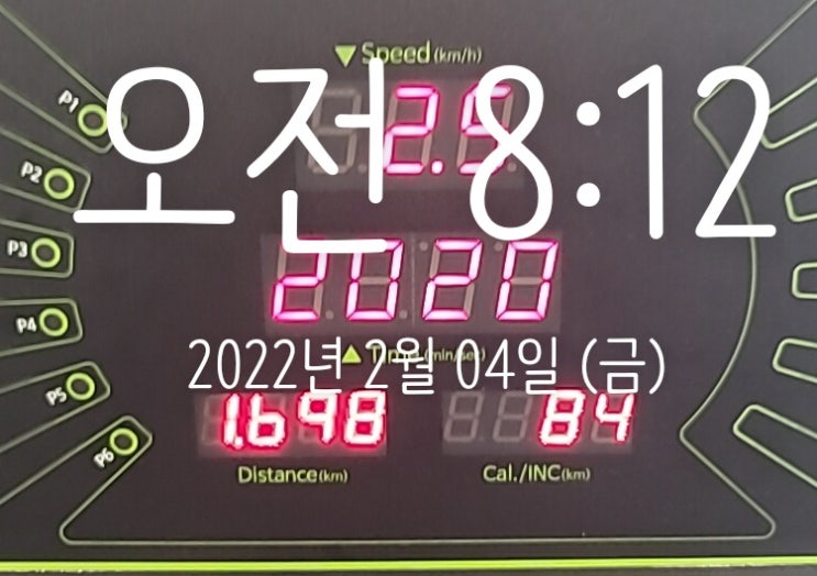 2월 4일 금. 공복운동 성공!