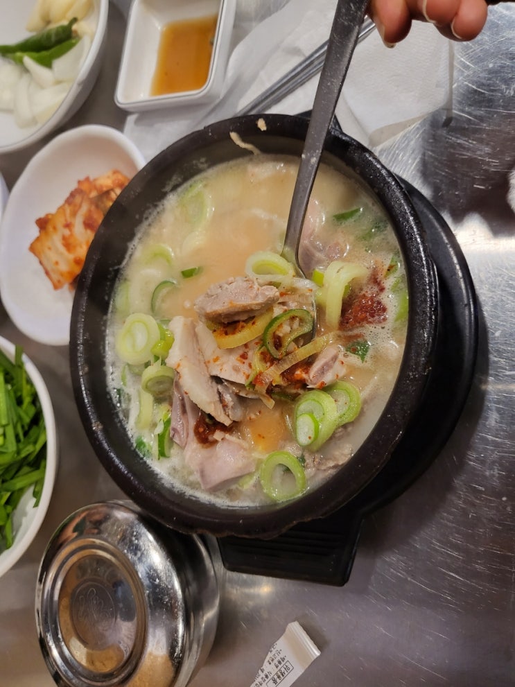  부산 광안리 찐 단골밥집 수변최고돼지국밥  웨이팅, 주차팁