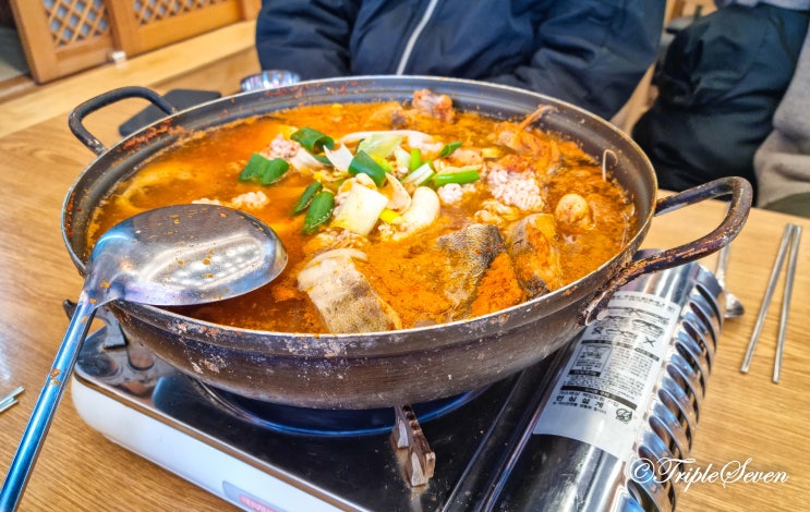  [맛집] 신원동 아구찜 이복례 아구동태해물찜탕! 동태내장탕 3인분 주문 후기!