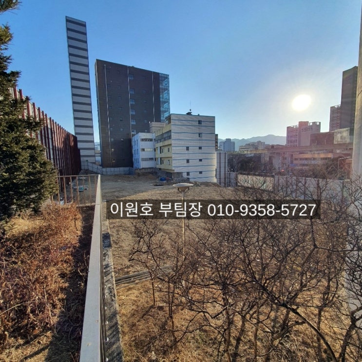  소액투자 가능한 대구수성구오피스텔 범어공원풀비체 공사현장사진