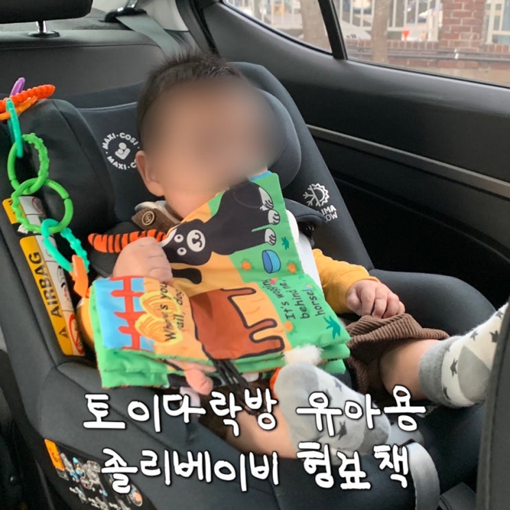  [내돈내산] 토이다락방 유아용 졸리베이비 헝겊책(farm tails)/촉감책/1만원 이하 아기 장난감 추천