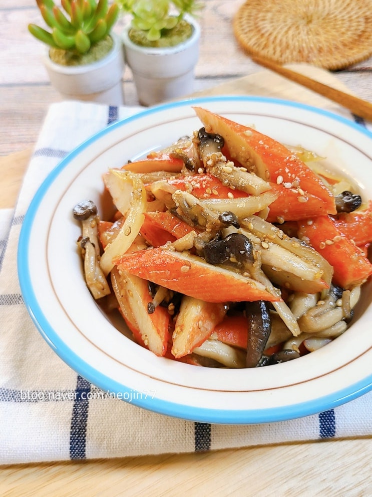 맛살볶음 냉장고파먹기 초간단 5분 반찬 만들기