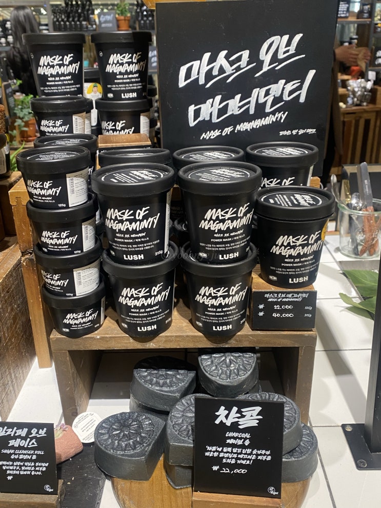  대구 러쉬(lush) / 러쉬 신세계백화점 동대구점 위치, 마스크 오브 매그너민티 가격