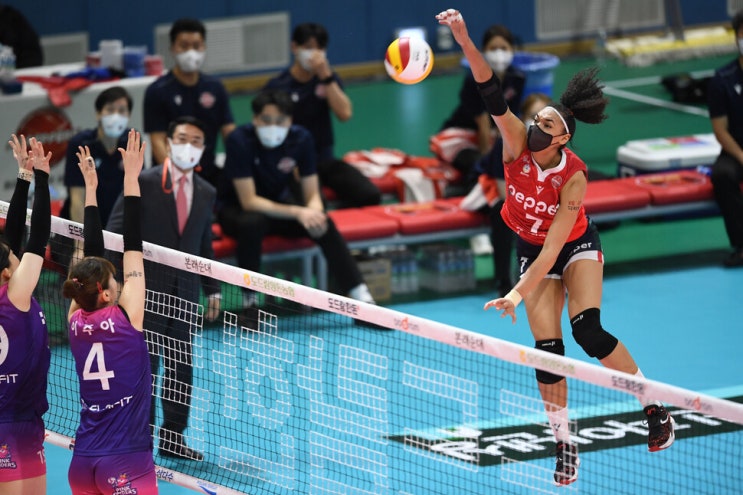 여자배구 인삼공사 도로공사 2월 12일 경기중단(여자배구코로나 도로공사7명코로나확진 2월20일까지중단)