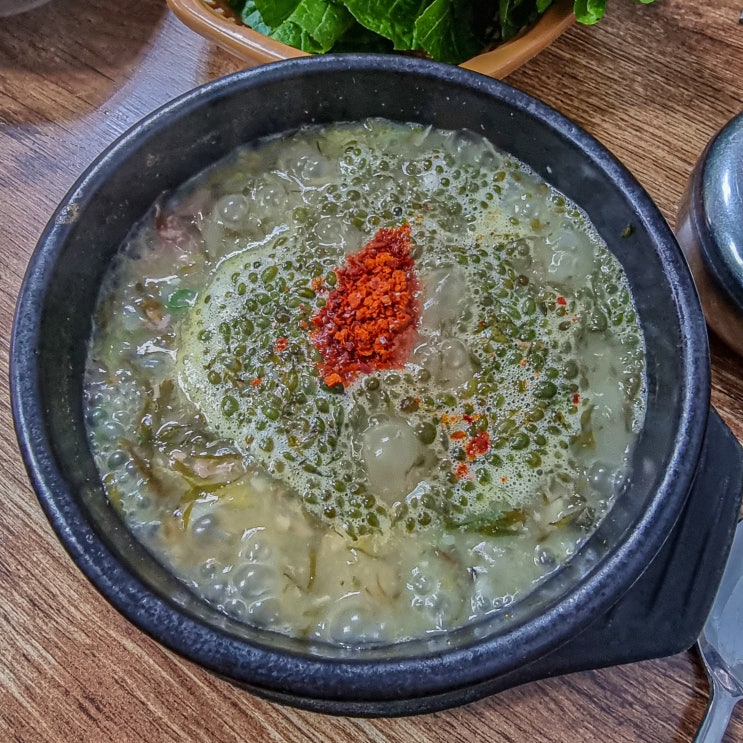  몸국 맛에 반해버린 제주 신설오름