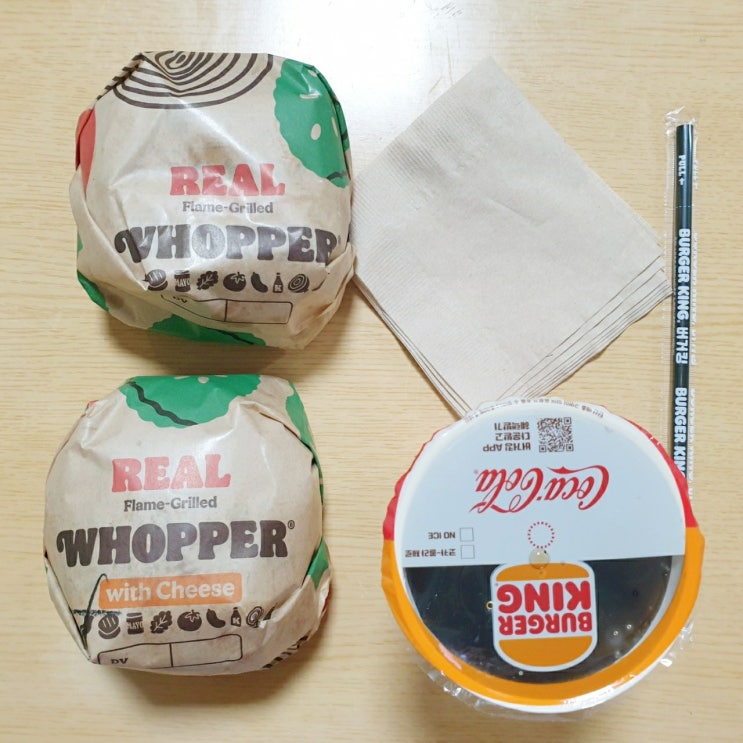 [버거킹] 버거킹 어플 쿠폰으로 할인 받아 햄버거 먹기 꿀팁 (feat.버거킹 와퍼, 베이컨치즈와퍼)