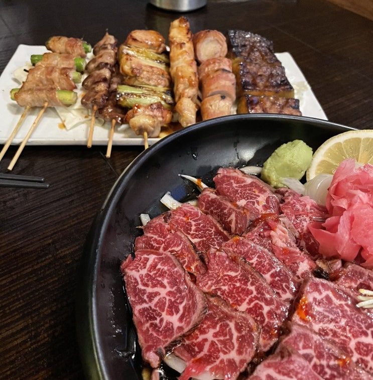  방이동일식집 이자카야 찌유 소고기타다끼 추천!