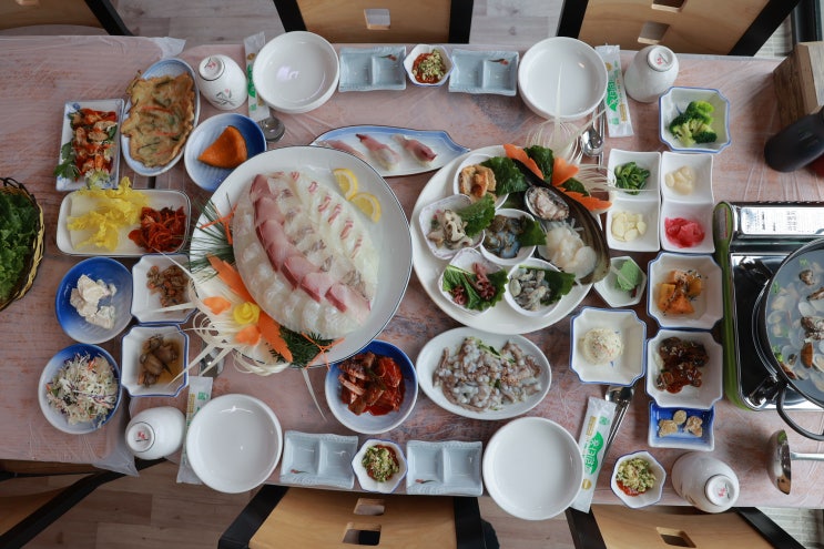  당진 필수 코스인 삽교천 횟집