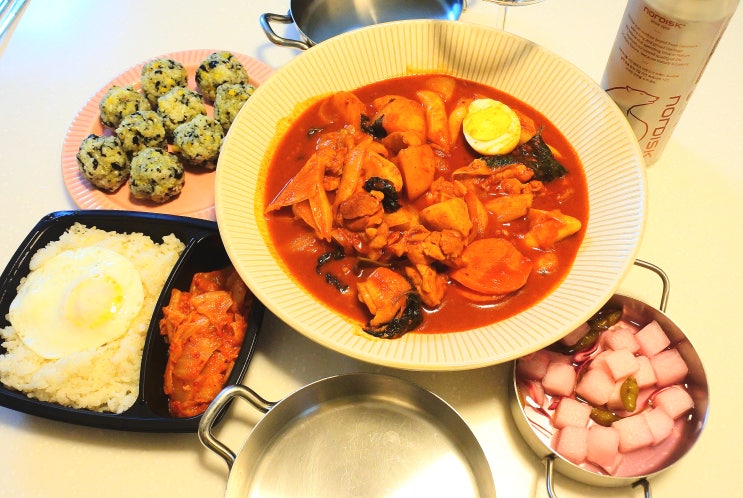  부평 배달 맛집 봉달이 안동 찜닭 닭도리탕