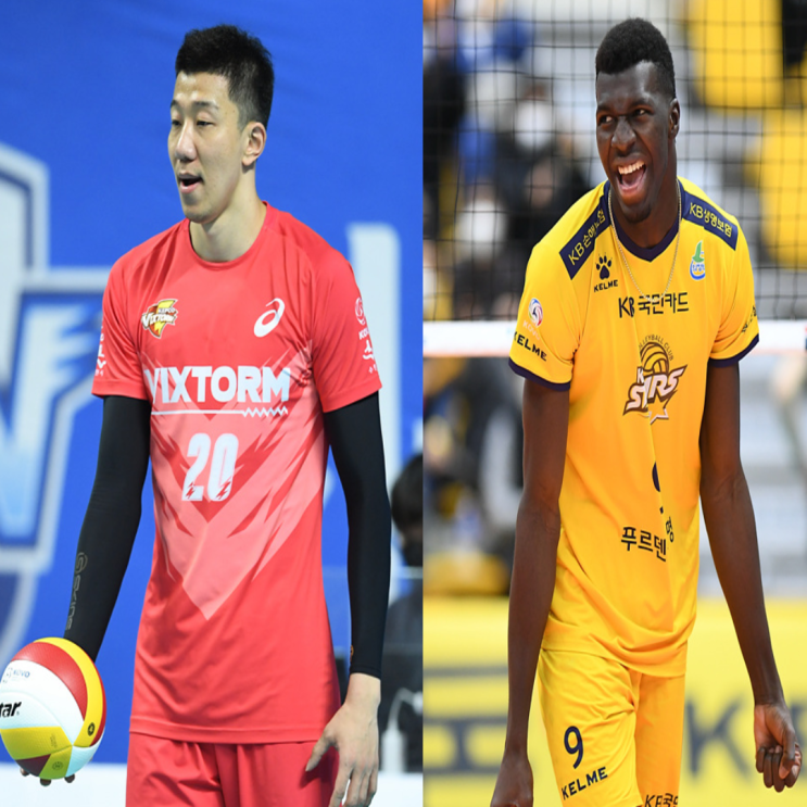 남자배구 한국전력 KB손해보험 2월 12일 경기예상(다우디 서재덕 이시몬 케이타 양희준 김정호)