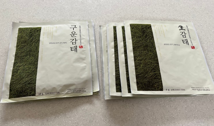  [홈쇼핑] 바다숲 감태