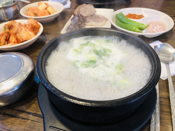  인천 구월동 순대국추천 순대국밥은 역시 여기!