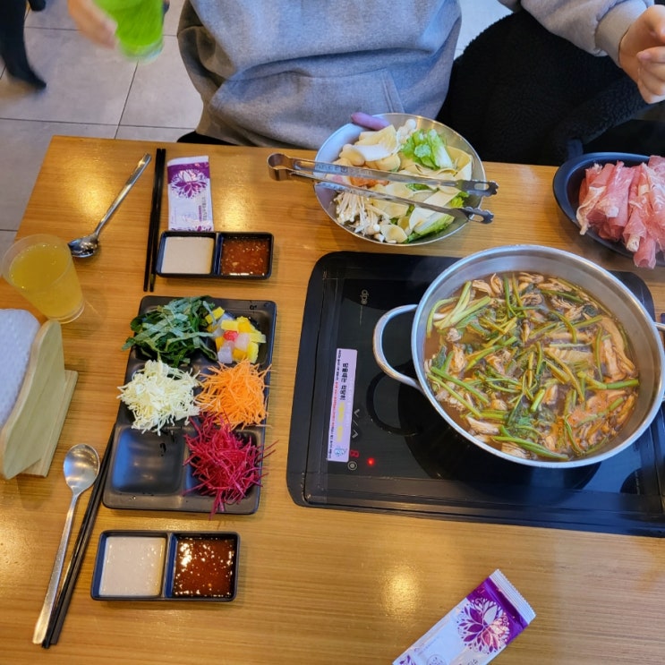  [수락산맛집/노원맛집]샤브샤브를 무한리필로 먹을 수 있는 '비손샤브칼국수 수락산점'