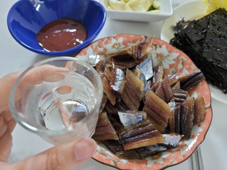  겨울철별미 포항 구룡포과메기 택배로 집에서 편하게먹어요