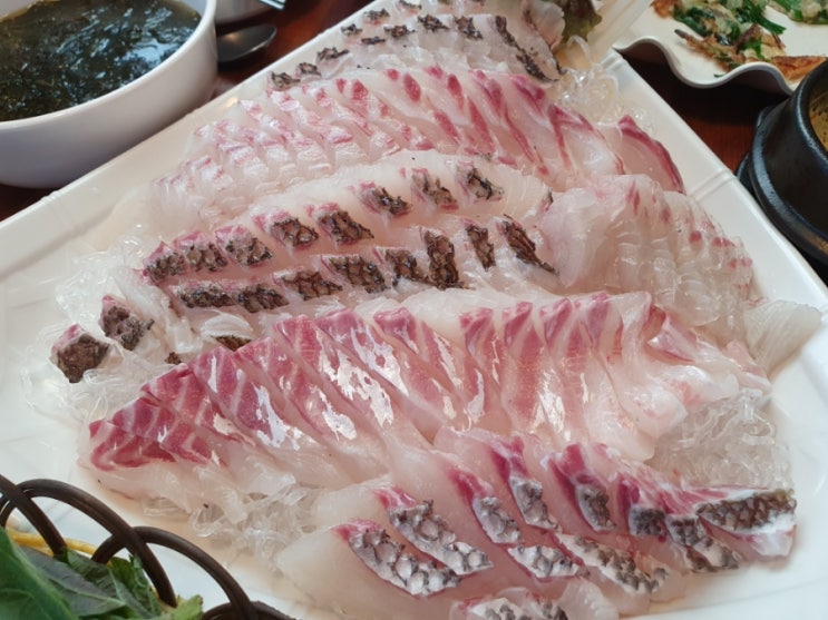  [ 수원 인계동 ] 삼학도 회 수산 - 도미