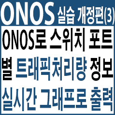 오픈소스 SW를 활용해 ONOS로 스위치 포트 별 송수신 트래픽처리량 정보 실시간 그래프로 출력하기