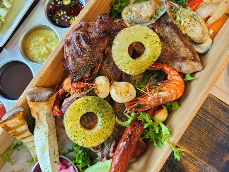  [남해 독일마을 맛집] 램스하우스에서 양고기 맛봄