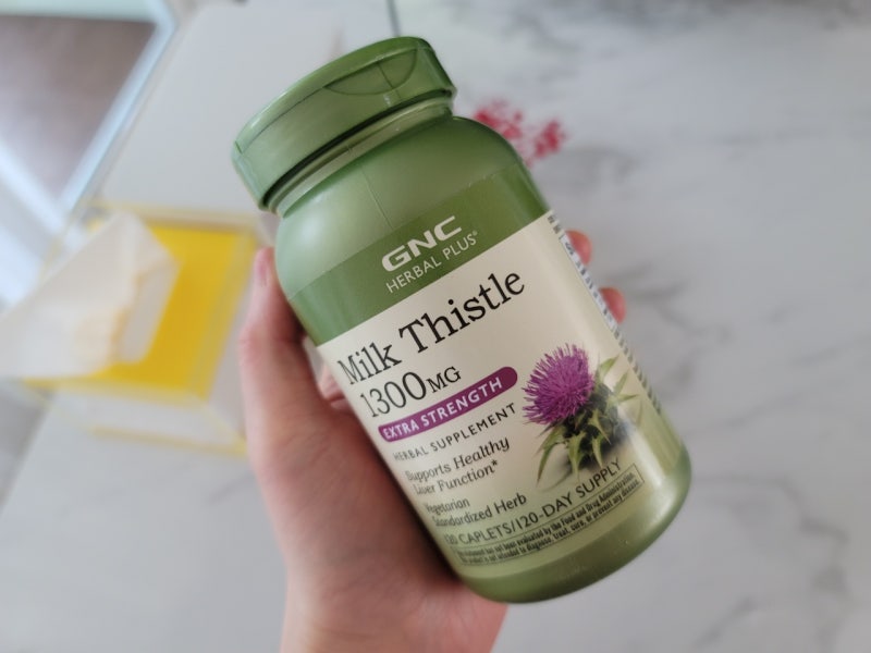 밀크씨슬 효능 먹는법 :: GNC 밀크씨슬1300 후기
