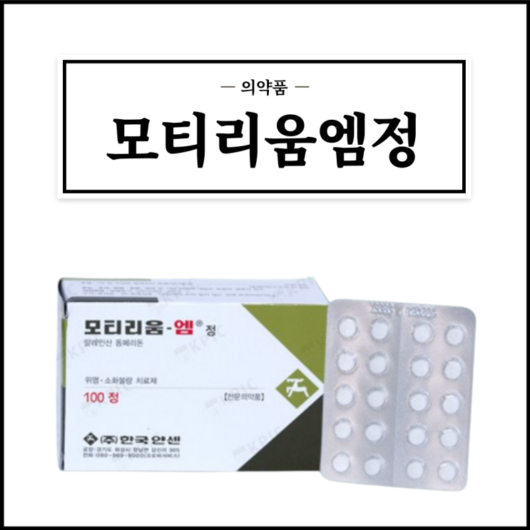  모티리움엠정, 효능효과/복용법/부작용/주의사항 등 간단정리